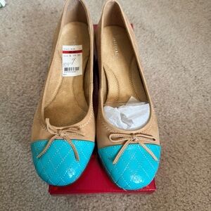 Aerosoles Shoes Womens 7 Beckon Flats Casual Loafer Slip On Quilted